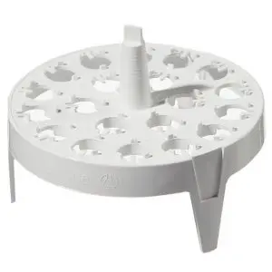 Floating Tube Rack RND White 1.5ml PK 4