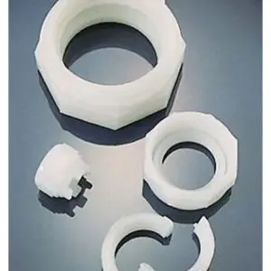True Union Clamp, PVDF, 3" PK 1