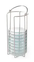 Petri dish stands ROTILABO® Plastic-coated