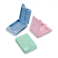 Biopsy embedding cassettes Swingsette, turquoise