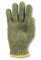 fluffy green heat resistant glove