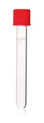 Culture vials with screw cap DURAN® glass, 6 ml, Height, 100 mm